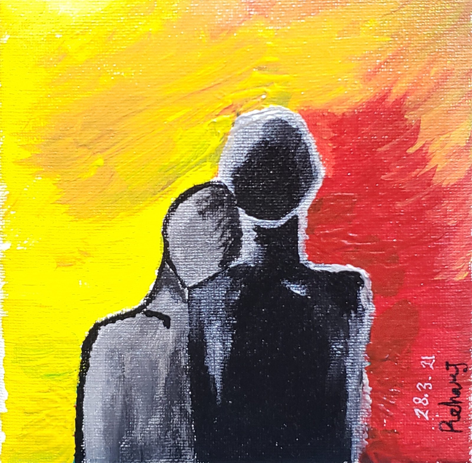 عند حافة الضوء 15x16 sad