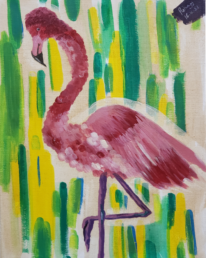 30x40 flamingo