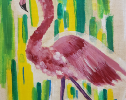 30x40 flamingo